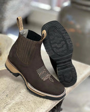 Charger l'image dans la galerie, Bottes Cowboy Unisexes en Cuir – Style Western Authentique