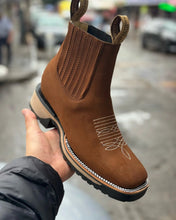 Charger l'image dans la galerie, Bottes Cowboy Unisexes en Cuir – Style Western Authentique