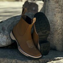 Charger l'image dans la galerie, Bottes Cowboy Unisexes en Cuir – Style Western Authentique
