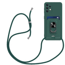 Charger l'image dans la galerie, Coque en Silicone avec porte-anneau magnétique pour Samsung