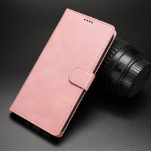 Charger l'image dans la galerie, Étui de Téléphone en Cuir avec Porte-Cartes pour Samsung série S24