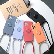 Charger l'image dans la galerie, Coque avec cordon et support de bague pour Samsung