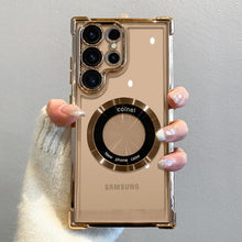 Charger l'image dans la galerie, Coque de Téléphone de Luxe pour Samsung avec Charge Sans Fil MagSafe