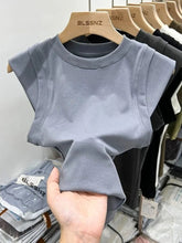 Charger l'image dans la galerie, T-Shirt à manches courtes pour femme- Débardeur d'Été Tendance 2024