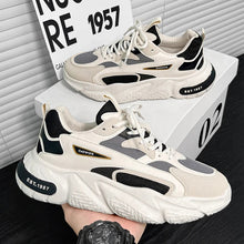 Charger l'image dans la galerie, Chaussures de Sport Décontractées Respirantes à Lacets en Maille pour Hommes