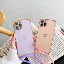 Charger l'image dans la galerie, Coque avec cordon pour iPhone