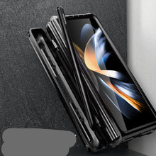 Charger l'image dans la galerie, Coque Antichoc avec Protection de Charnière et Support S-Pen pour Samsung Galaxy Z Fold 4/3 – Protecteur d'Écran Intégré