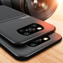 Charger l'image dans la galerie, Coque de Téléphone en Cuir avec Plaque de Support Magnétique pour Voiture