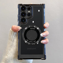 Charger l'image dans la galerie, Coque de Téléphone de Luxe pour Samsung avec Charge Sans Fil MagSafe