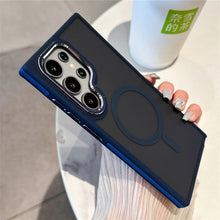Charger l'image dans la galerie, Coque de Téléphone de Luxe pour Samsung avec Charge Sans Fil MagSafe