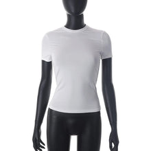Charger l'image dans la galerie, T-Shirt à Manches Courtes pour Femme – Simple et Décontracté