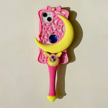 Charger l'image dans la galerie, Coque de téléphone Cartoon Star Moon Stick Hollow