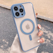 Charger l'image dans la galerie, Coque pour iPhone Transparent Compatible MagSafe