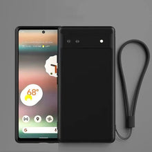 Charger l'image dans la galerie, Coque en silicone TPU + Lanière pour Google Pixel