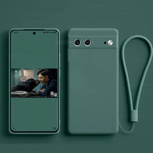 Charger l'image dans la galerie, Coque en silicone TPU + Lanière pour Google Pixel