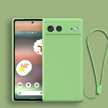 Charger l'image dans la galerie, Coque en silicone TPU + Lanière pour Google Pixel