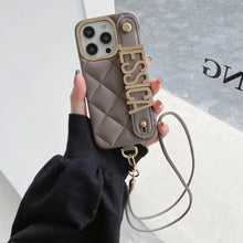 Charger l'image dans la galerie, Coque personnalisées en cuir de luxe pour iPhone