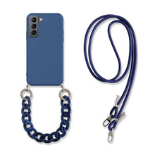 Charger l'image dans la galerie, Coque en Silicone avec Lanière pour Samsung Galaxy Protection et Style Réunis