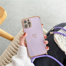 Charger l'image dans la galerie, Coque avec cordon pour iPhone