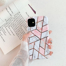 Charger l'image dans la galerie, Coque Haute Protection Avec Motif Marbre Pour iPhone
