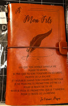 Charger l'image dans la galerie, Père et fils - Profite de la balade- cadeau personalisé - Journal Vintage Agenda