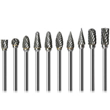 Charger l'image dans la galerie, Outils rotatifs 10 fraises en carbure de tungstène 3x6mm
