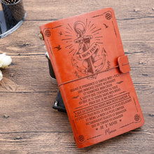 Charger l'image dans la galerie, À Mon Fils - Maman - Le bonheur - cadeau personalisé - Journal Vintage Agenda