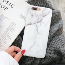 Charger l'image dans la galerie, Coque Haute Protection Avec Motif Marbre Pour iPhone