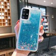 Charger l'image dans la galerie, Coque du titre d'albume avec liquide paillettes pour Samsung