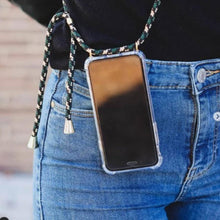 Charger l'image dans la galerie, Coque transparente rigide antichoc avec bandoulière de haute qualité pour Huawei