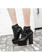 Charger l'image dans la galerie, Bottines pour femmes à talon haut