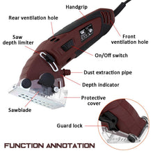 Charger l'image dans la galerie, Scie circulaire multifonctions Electric Saws