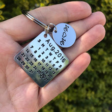 Charger l'image dans la galerie, Porte clé calendrier personnalisé Key Chains