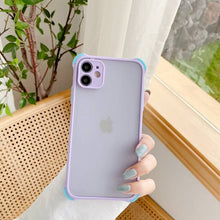 Charger l'image dans la galerie, Coque transparente mate anti-chute pour iPhone