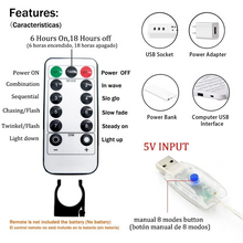 Charger l'image dans la galerie, Guirlande Lumineuse LED avec télécommande