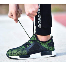 Charger l'image dans la galerie, Chaussure Indestructible unisexe - Livraison gratuite - 36 / Vert-Noir - Work & Safety Boots