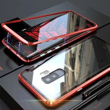 Charger l'image dans la galerie, coque à adsorption magnétique super résistante Anti rayures Pour Samsung - S8 / Rouge
