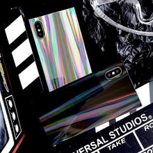Charger l'image dans la galerie, Coque carré Arc-En-Ciel Brillant Coloré Pour iPhone - Coques