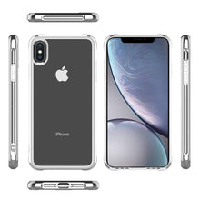 Charger l'image dans la galerie, Coque de luxe en chrome transparent haute protection pour iPhone