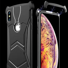 Charger l'image dans la galerie, Coque magnétique ultra mince en aluminium blindé pour iPhone - iPhone 7 / Noir