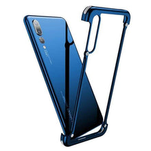 Charger l'image dans la galerie, Coque Protection Antichoc En Métal pour Huawei - Huawei P20 / Bleu - Fitted Cases