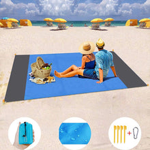 Charger l'image dans la galerie, Couverture de plage à poches étanches
