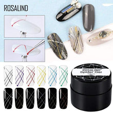 Charger l'image dans la galerie, Gel à ongles pour Dessin daraignée Semi permanent - Nail Gel