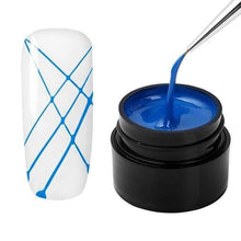 Charger l'image dans la galerie, Gel à ongles pour Dessin daraignée Semi permanent - Bleu - Nail Gel