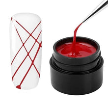 Charger l'image dans la galerie, Gel à ongles pour Dessin daraignée Semi permanent - Rouge - Nail Gel
