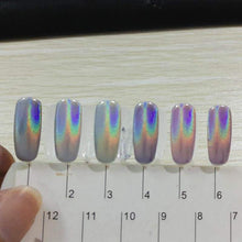 Charger l'image dans la galerie, Glitter Poudre Parfait Holographique Ongles Poussière Laser Holo Ongles Pigment Argent Décorations - Paillettes à ongles