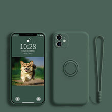 Charger l'image dans la galerie, Coque silicone mate avec support pour samsung II