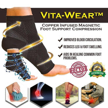 Charger l'image dans la galerie, VitaWear™ Compression magnétique de pied en cuivre