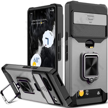 Charger l'image dans la galerie, Coque Robuste avec porte-cartes et Support Magnétique pour Google Pixel
