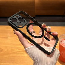 Charger l'image dans la galerie, Coque pour iPhone Transparent Compatible MagSafe
